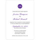 Circle Initials Wedding Invitations Image 8 of 8